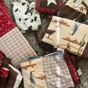 Western crib bedding